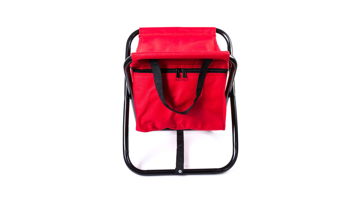 Xana Folding Stool with Built-In Cooler Bag