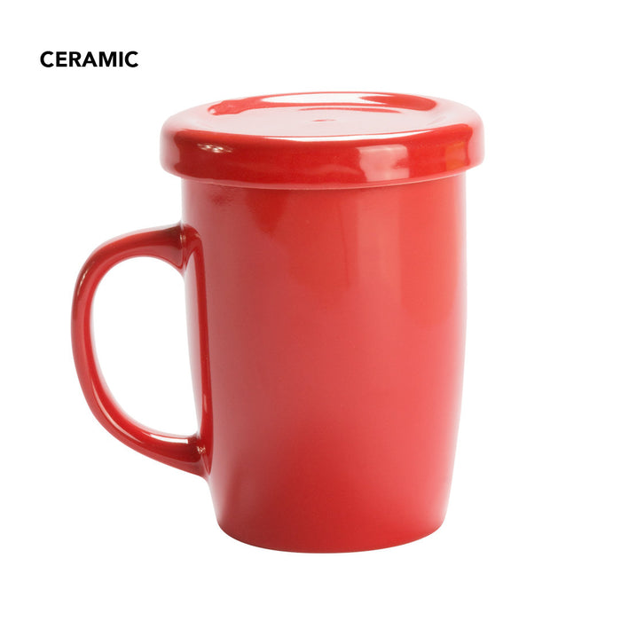 Passak 380ml Ceramic Mug with Lid