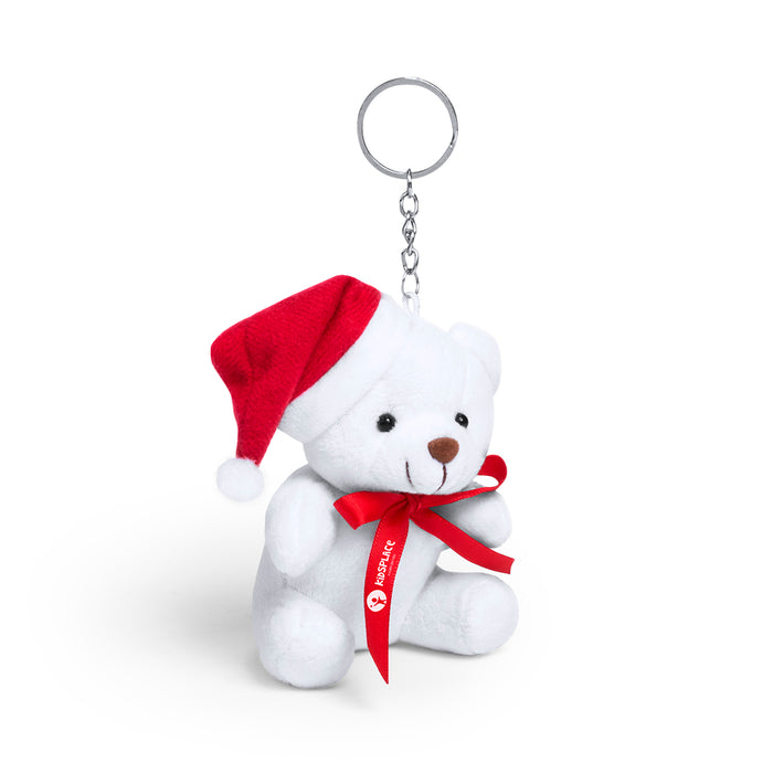 Glenda Christmas Teddy Bear Keychain