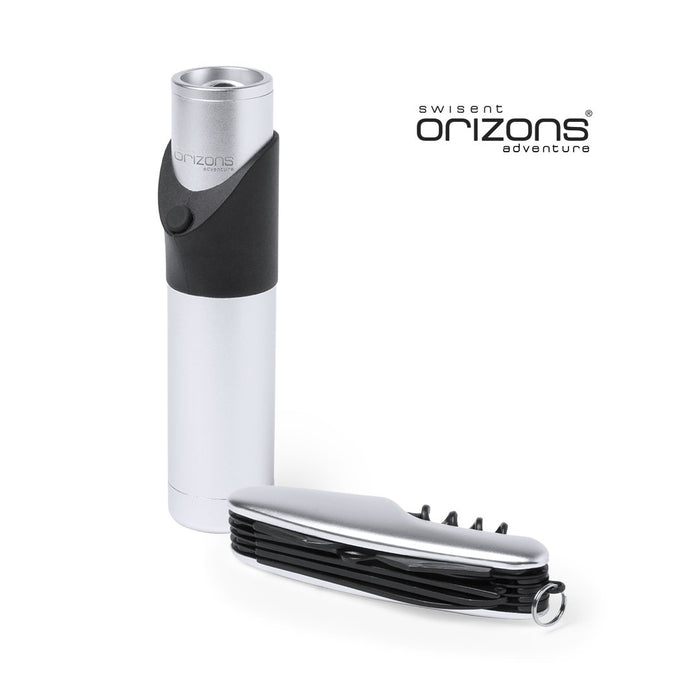 Yunaz Orizons Pocket Knife and Flashlight Set